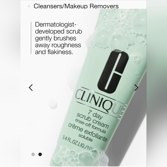 Clinique 7 Day Scrub Cream Rinse-Off Formula - Picture 2 of 2